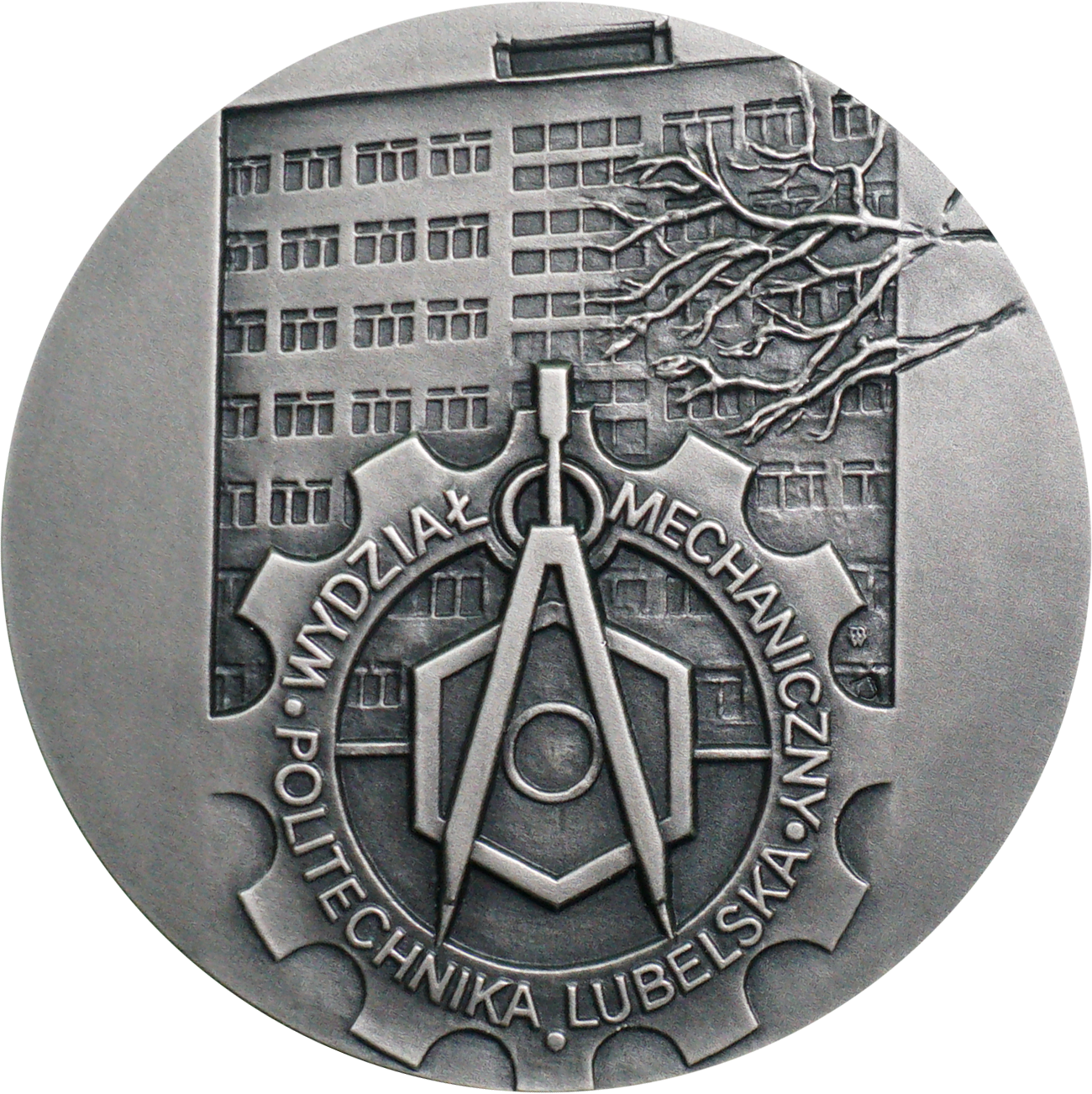 Medal Zasłużony dla Wydziału Mechanicznego – awers