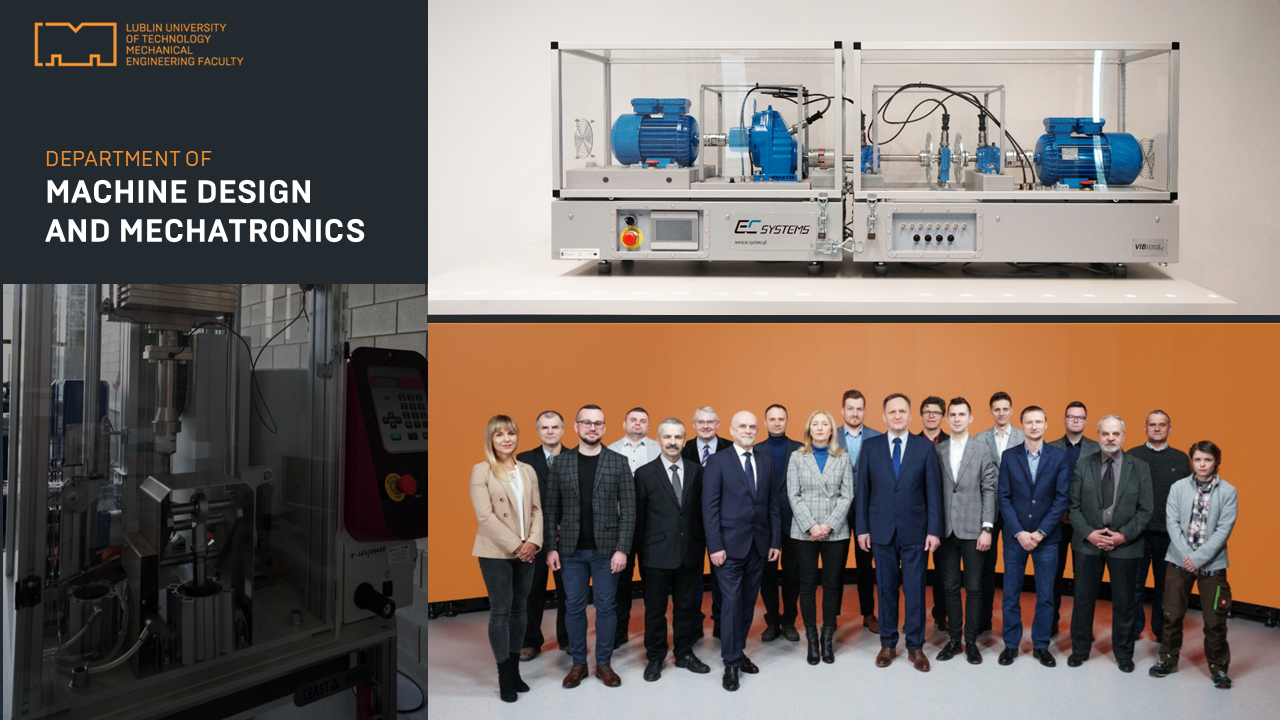 Department of Machine Design and Mechatronics - department visual banner