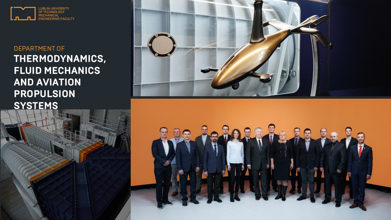 Department of Thermodynamics, Fluid Mechanics and Aviation Propulsion Systems - department visual banner