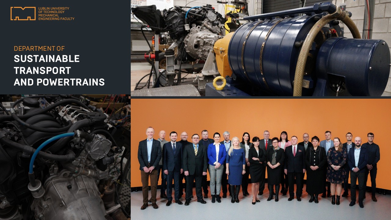 Department of Sustainable Transport and Powertrains