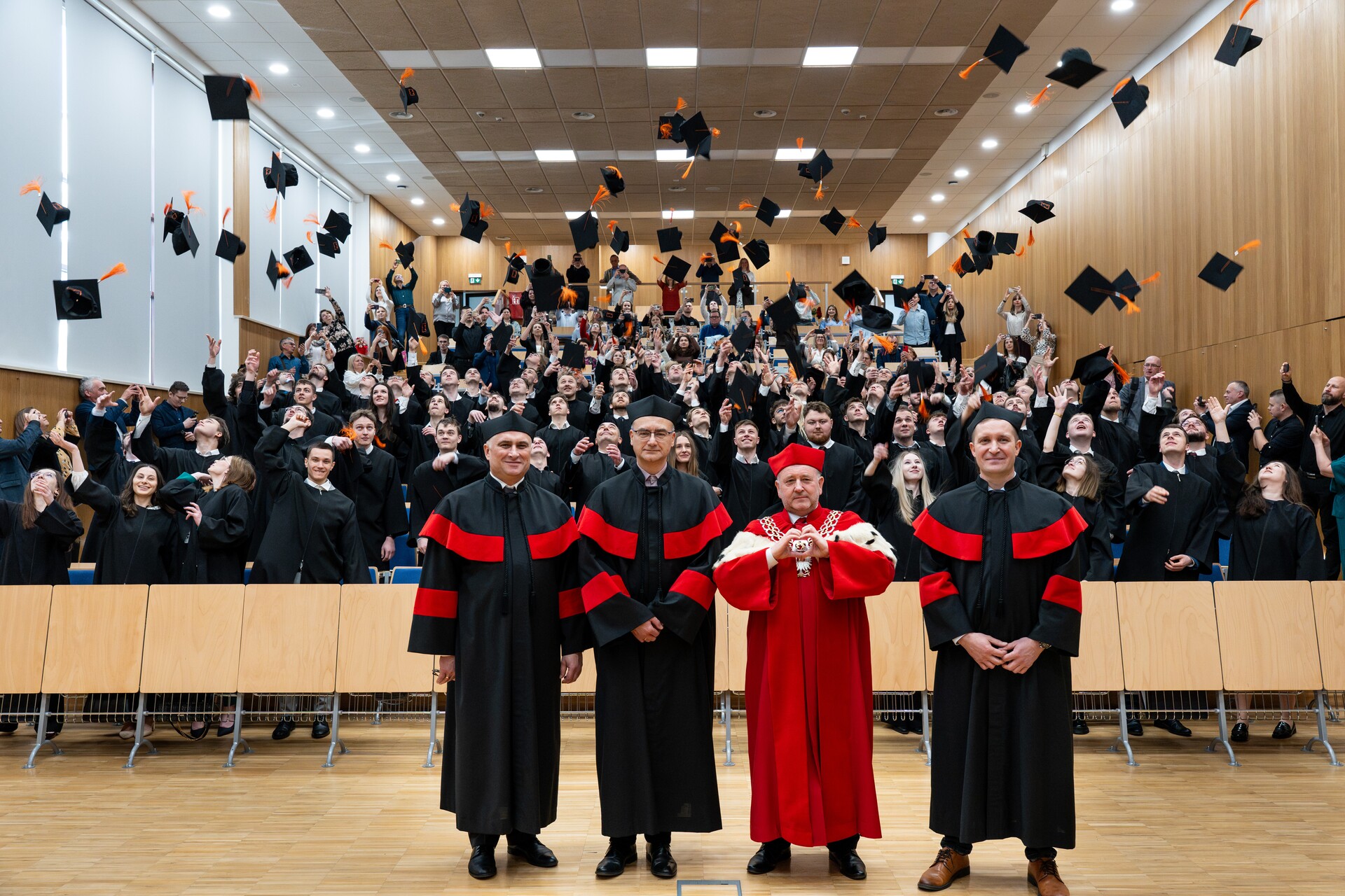 The event brought together graduates and invited guests to celebrate the successful completion of engineering studies at the Faculty of Mechanical Engineering of Lublin University of Technology.
