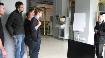 Wizyta studentów SKN „Informatyk” w ASTOR Innovation Room