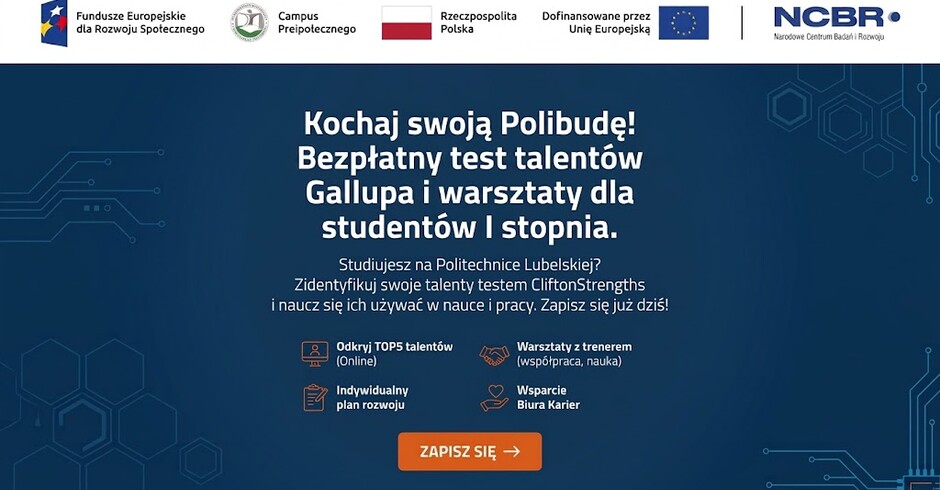 Bezpłatny test talentów Gallupa i warsztaty dla studentów!